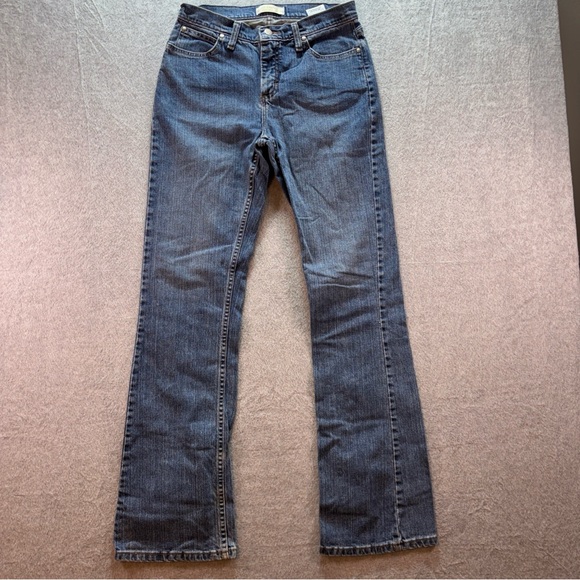 As Real As Wrangler Womens Sz 6x34 WCW84MG Blue Jean Flare - Picture 1 of 10